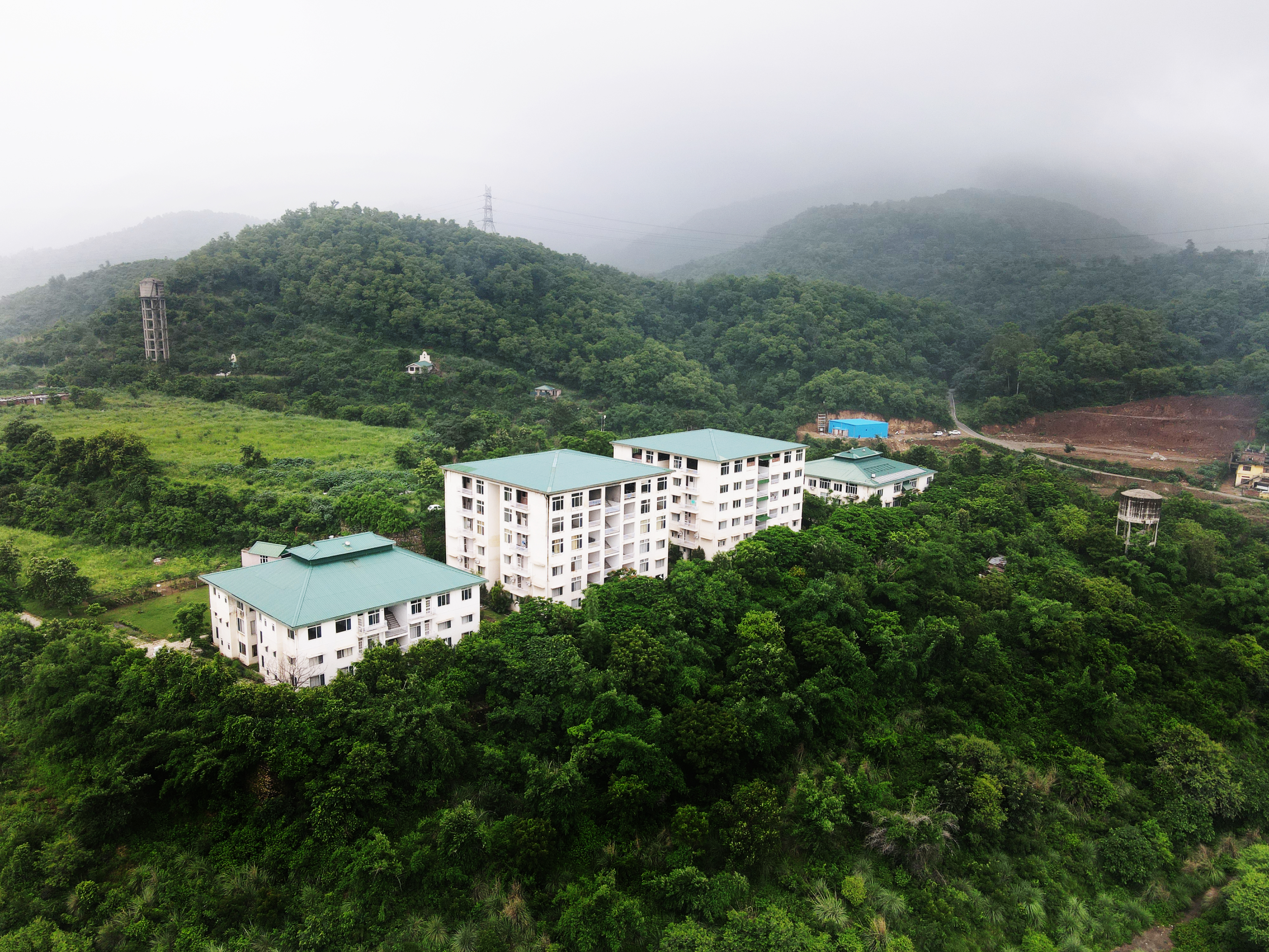Aerial view of VVAC campus