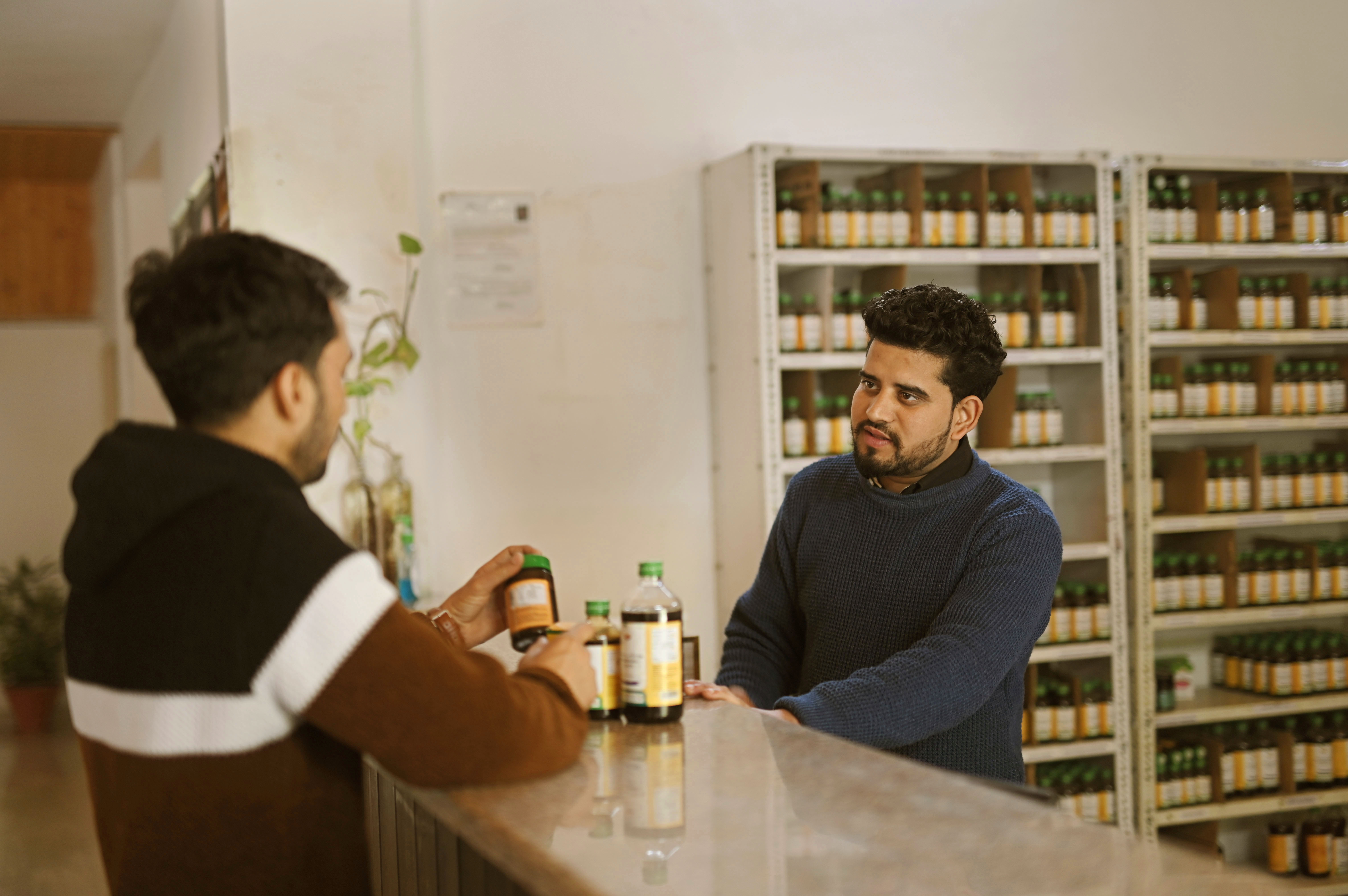 In-house herbal pharmacy at VVAC